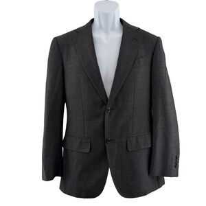 Suitsupply Napoli Suit Jacket Mens US 42R Gray Wool Super 110s Perennial Italy